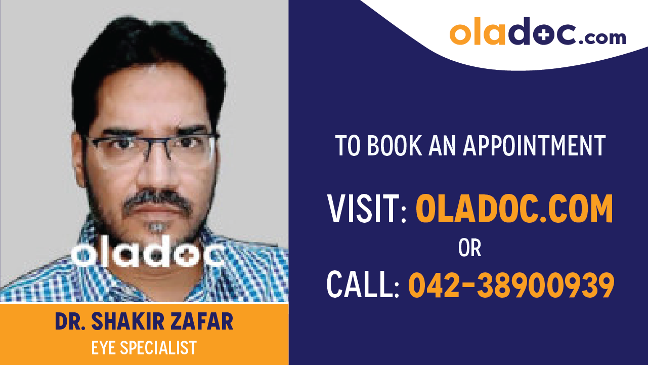 Dr. Shakir Zafar Eye Specialist at Maria Eye Care